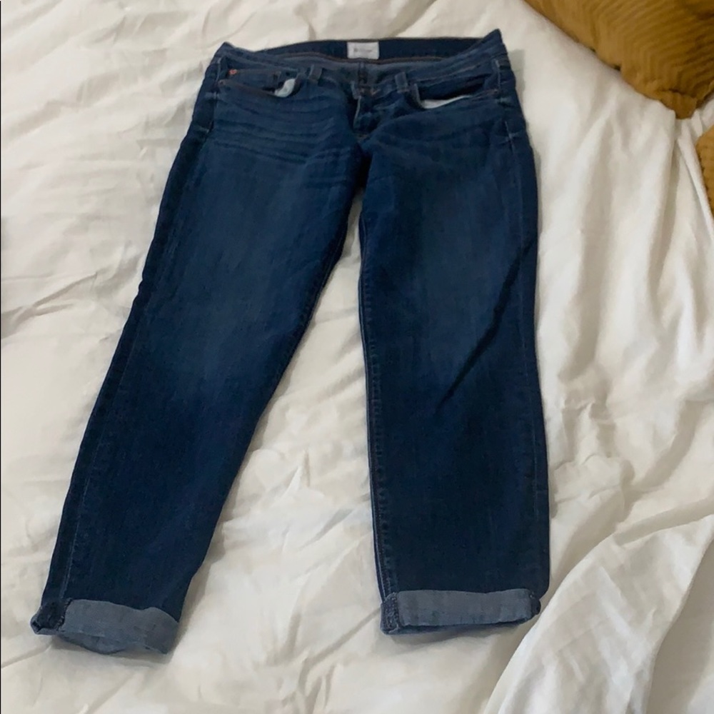 Cropped skinny Hudson jeans size 27